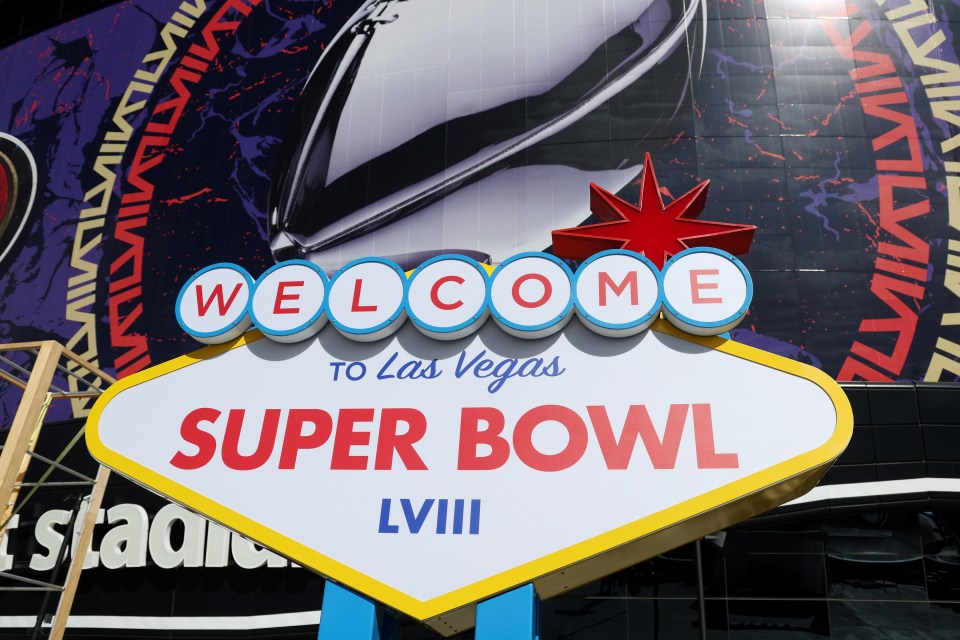 The Super Bowl is in Las Vegas for the first time and glitz and glamour has followed