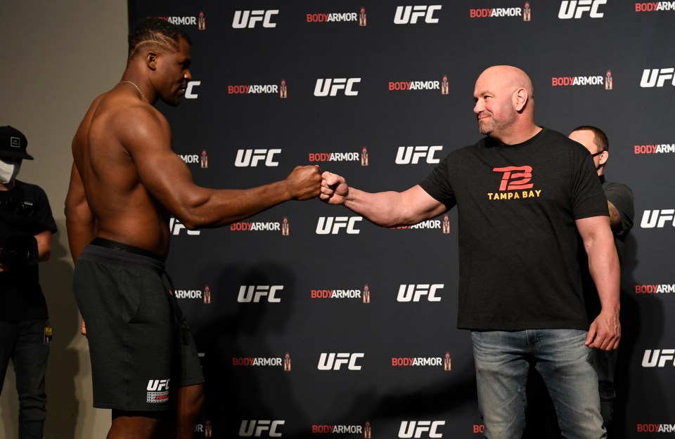 White helped oversee Ngannou's incredible success in the UFC
