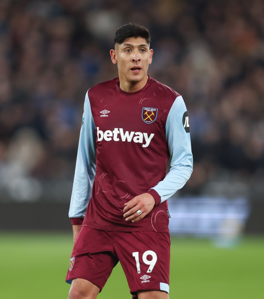 Alvarez has been a big hit since arriving at West Ham, but has missed key fixtures due to suspension