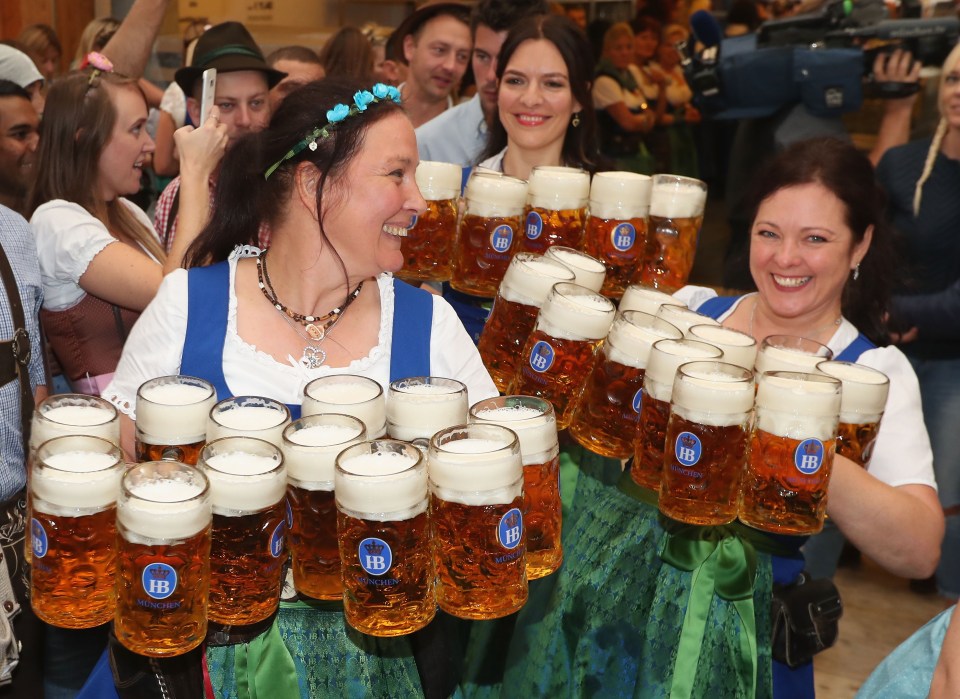 German beer packs more of a punch than beer served in the UK