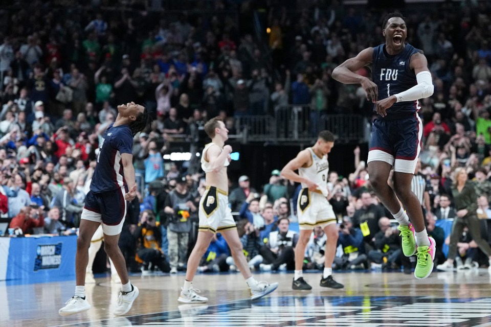 FDU knocked off No. 1 Purdue and became the second No. 16 seed to accomplish the feat