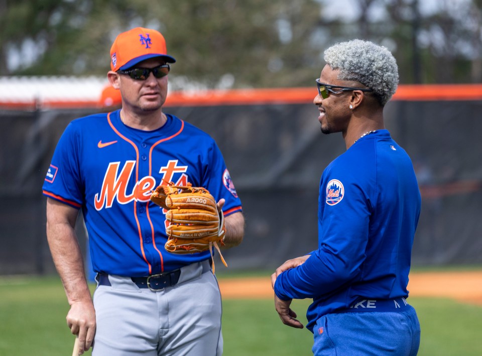 He's now ready to lead the Mets to glory, with the help of his star players - including Francisco Lindor (pictured)