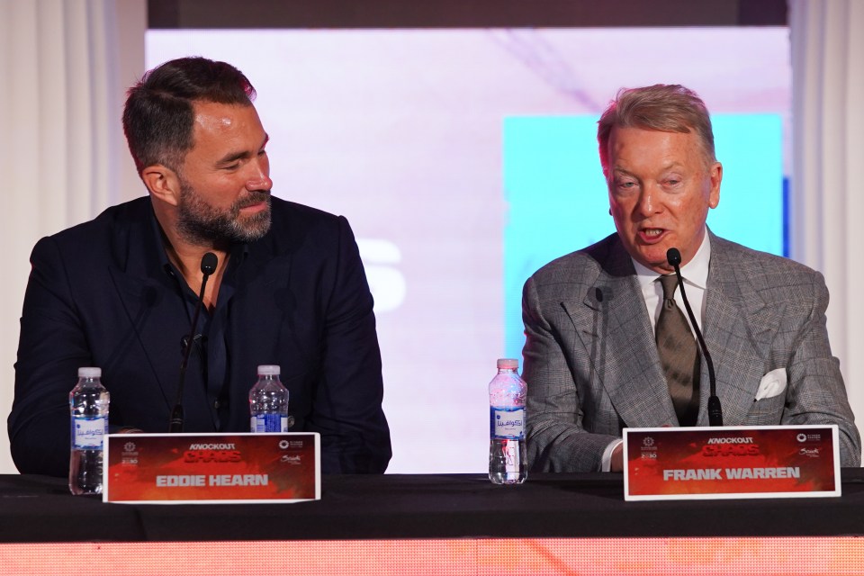 Warren will co-promote the boxing bonanza with Hearn