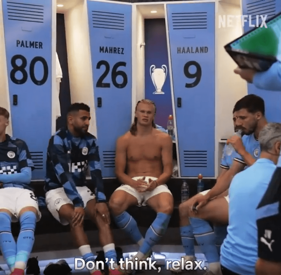 Haaland restored calm while his teammates were panicking
