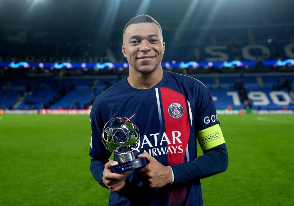 Mbappe ended his PSG career as their all-time top scorer with 256 goals