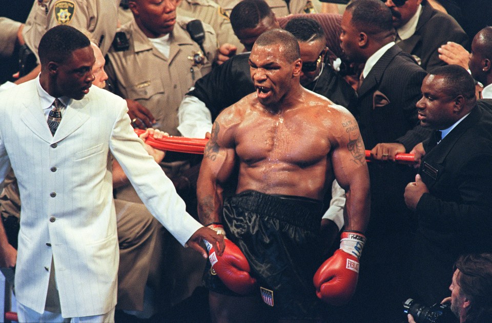 Tyson was a wild character for much of his fighting career