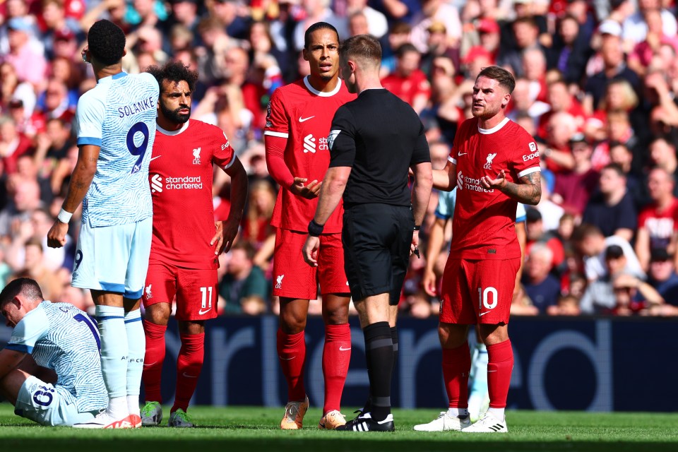 He and Salah enjoy teasing their club captain on Merseyside