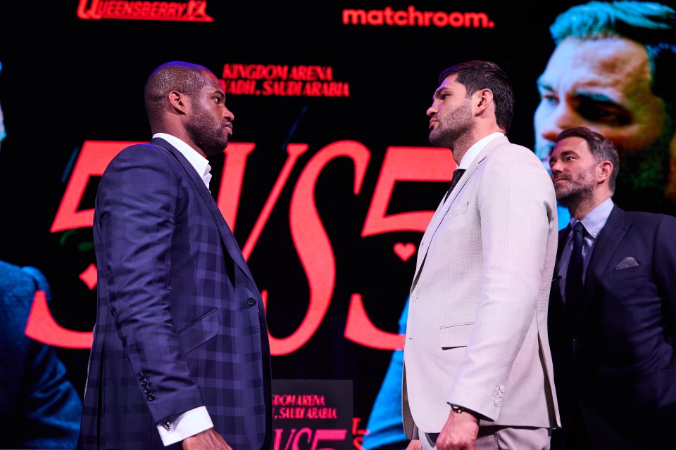 Joshua will face the winner of Dubois vs Hrgovic