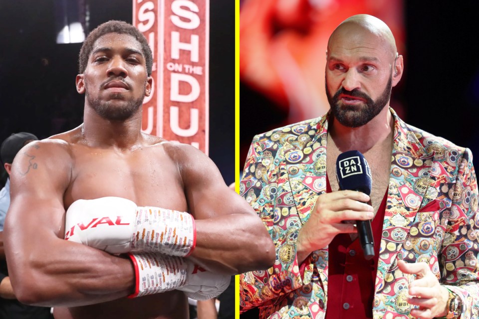 Joshua and Fury made it into the rich list once again