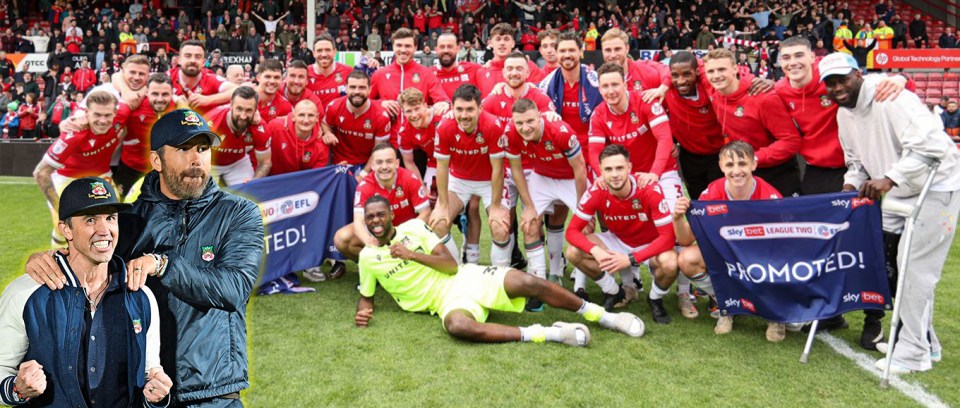It's going to be a huge night on the town for Wrexham