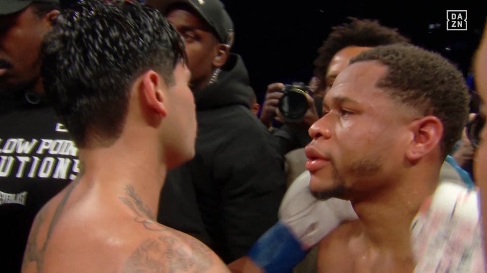 Many people, including Garcia, suggested he broke Haney's jaw