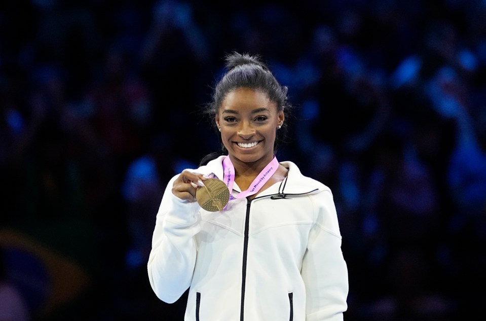 After some time away from competing, Biles looks back to her best ahead of the Olympics, having won gold at the 2023 FIG Artistic Gymnastics World Championships in October