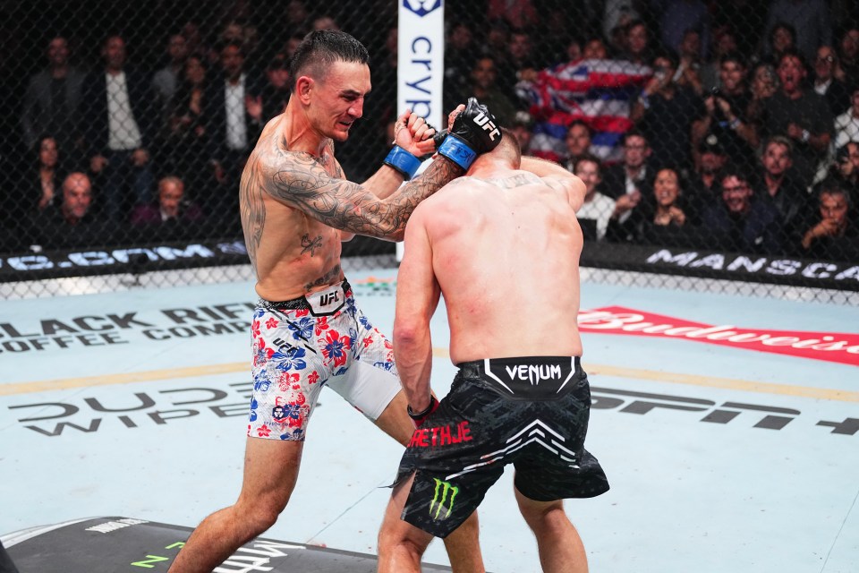 'Blessed' was in incredible form during his first BMF title fight