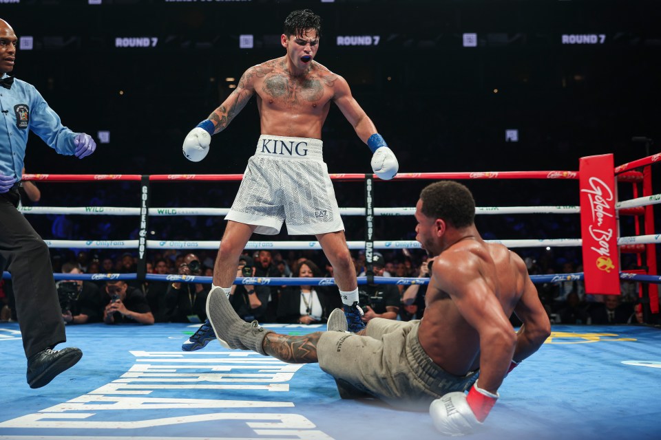 Garcia defeated Haney in sensational fashion
