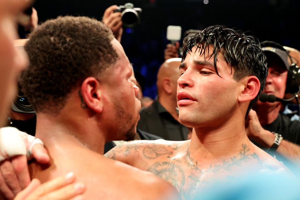 Garcia missed weight by 3.2lbs though