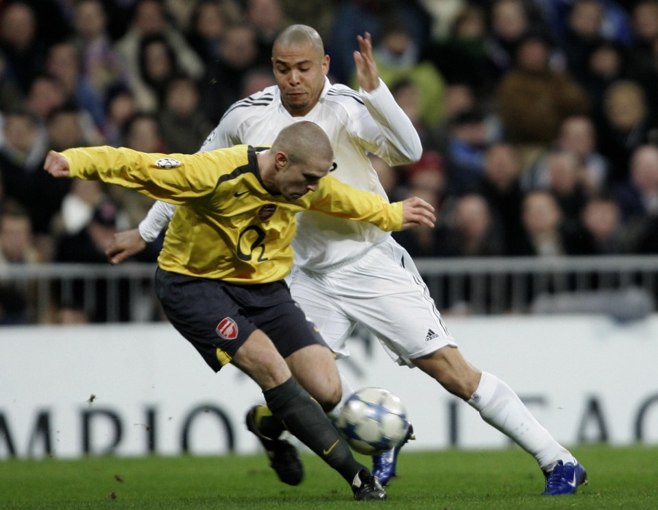 Senderos kept Ronaldo quiet during his two meetings against him in 2006