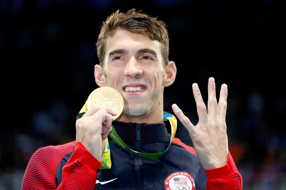 Phelps won four gold medals at London 2012, and then topped it with five at Rio 2016 after coming out of retirement