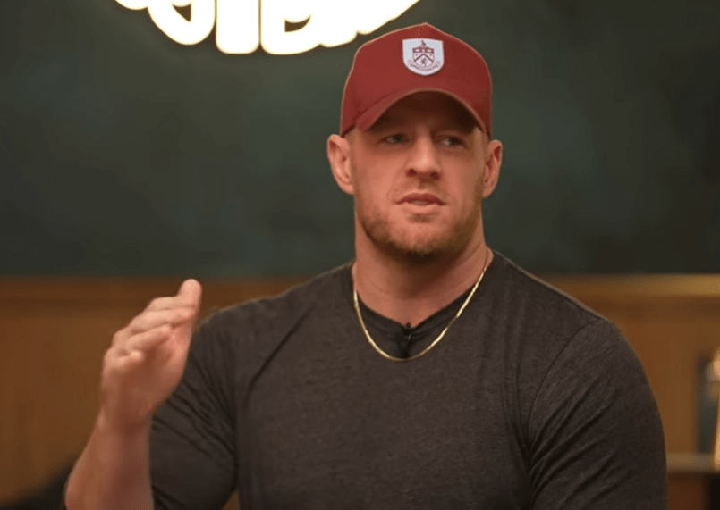 Watt was the center of attention while looking back on his American football days