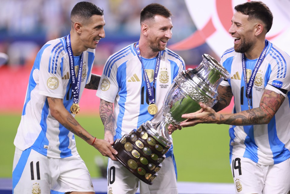 Messi steered Argentina to a third-consecutive major international tournament win