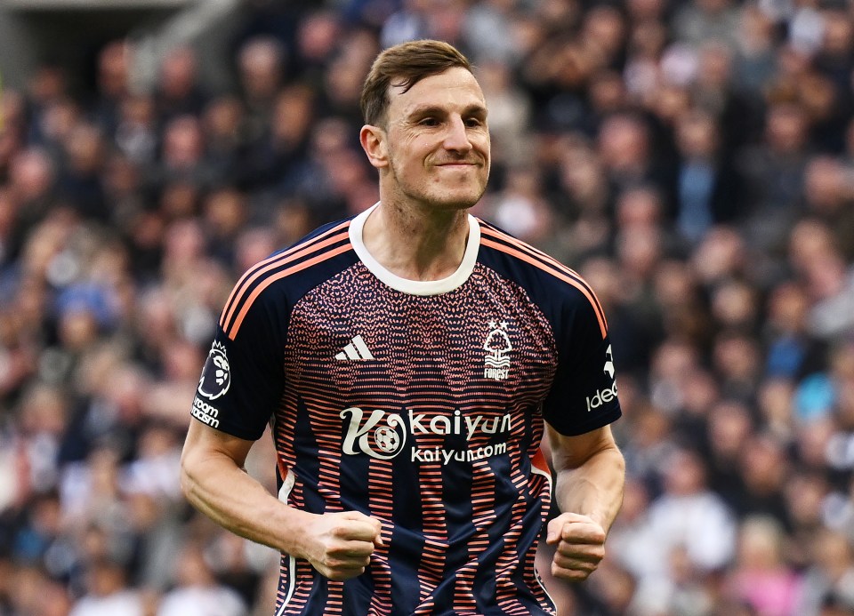 Chris Wood endured a moment to forget against Tottenham