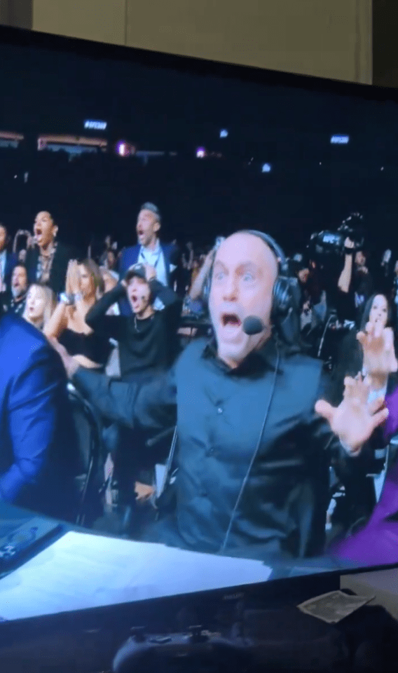 Rogan was every fight fan reacting to Holloway's incredible win