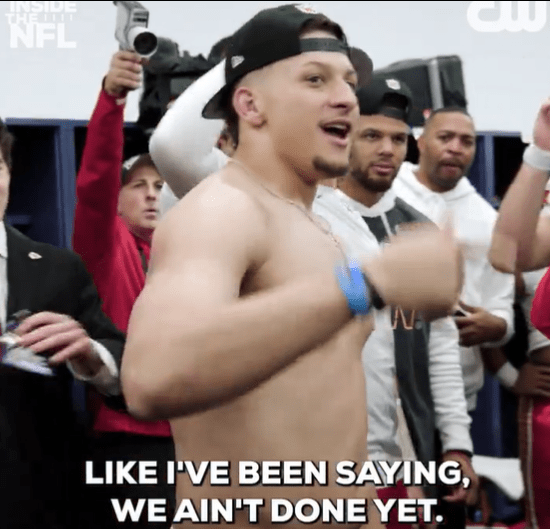 Patrick Mahomes, who has a Dad Bod, is one of the most influential people in the world