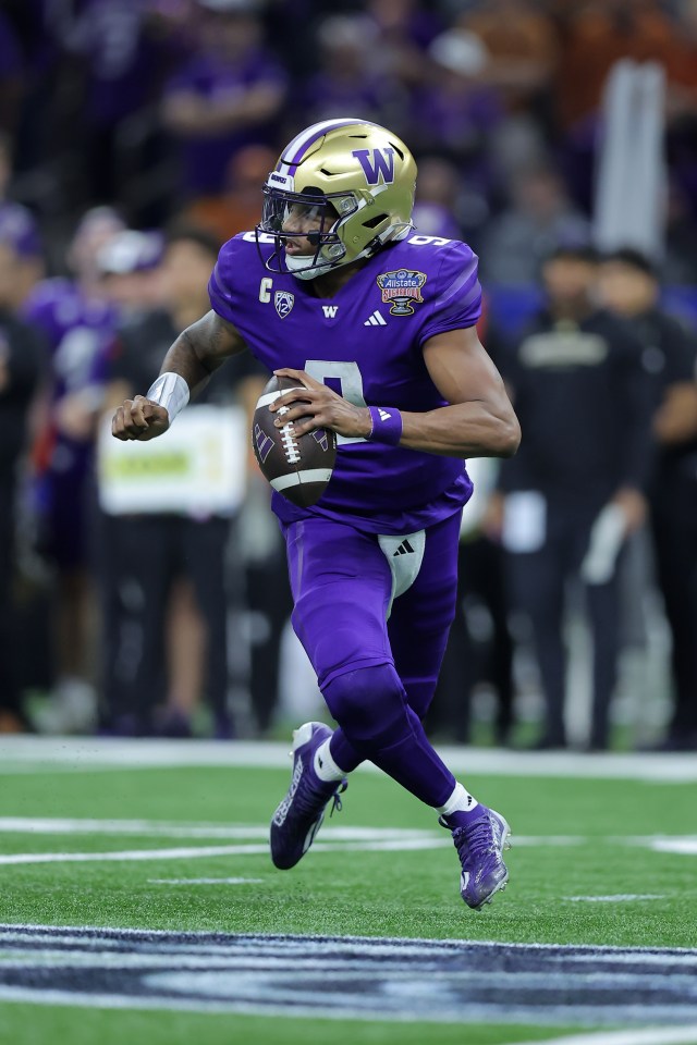 Penix shook off early college injuries to lead Washington to a 15-1 record