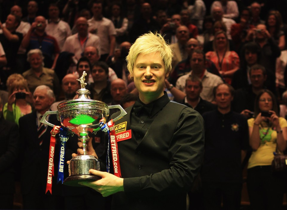 Robertson says he would be fine to see the World Championship leave the venue