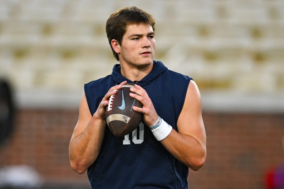 Drake Maye has the size and arm to be a franchise QB but could need time to develop