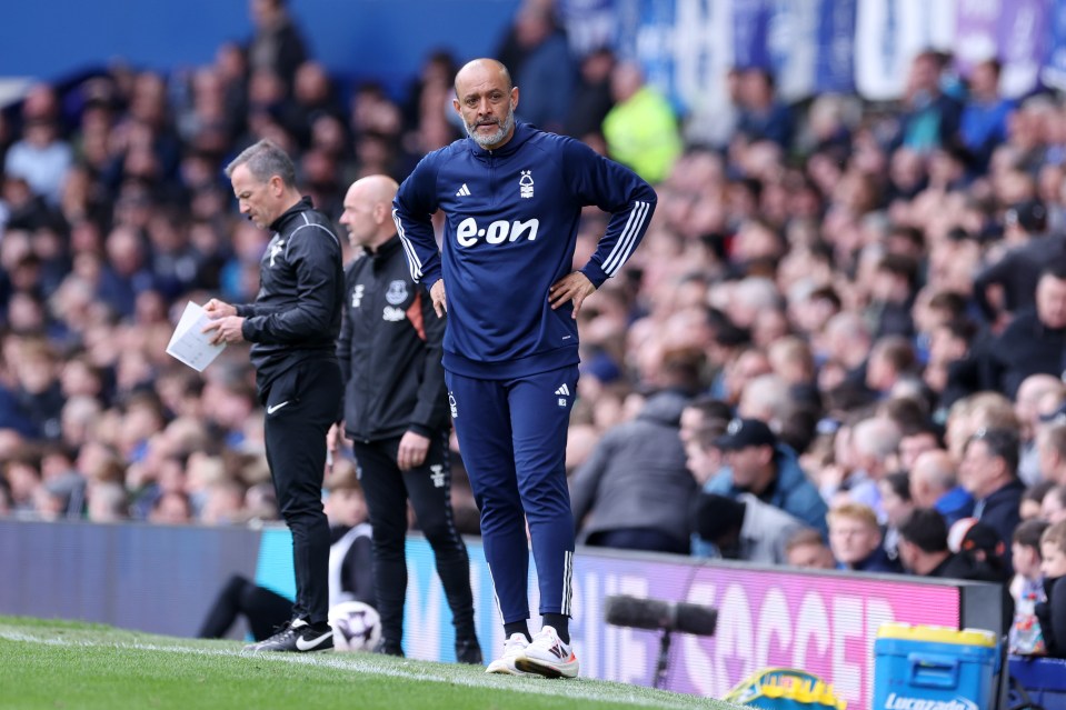 Nuno Espirito Santo was left baffled by the officials against Everton