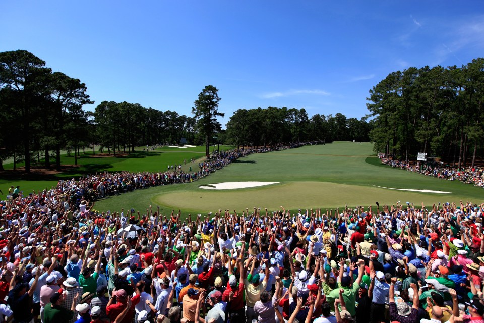 Oosthuizen sent the crowd around the second green wild