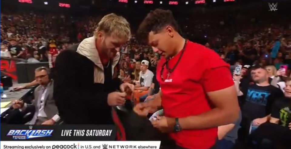 Logan Paul borrowed Patrick Mahomes' Super Bowl rings to hit Jey Uso and it went horribly wrong