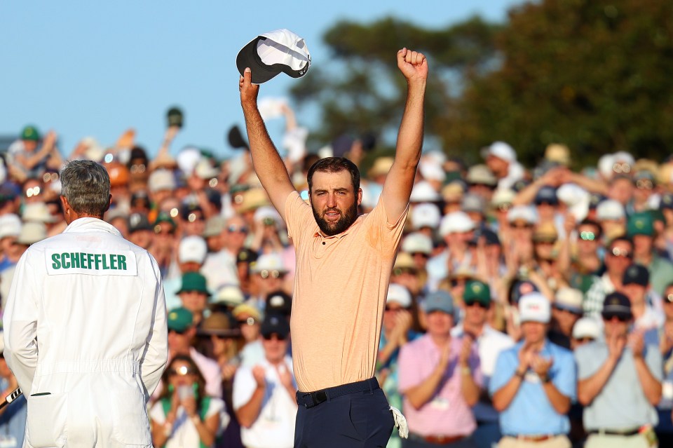Scheffler started the week as overwhelming favourite
