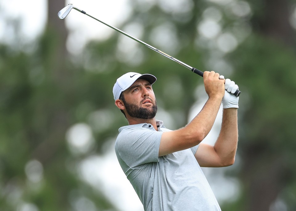 The world number one is going well at Augusta