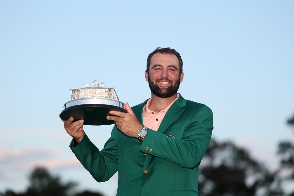 Scheffler won his second Masters in April