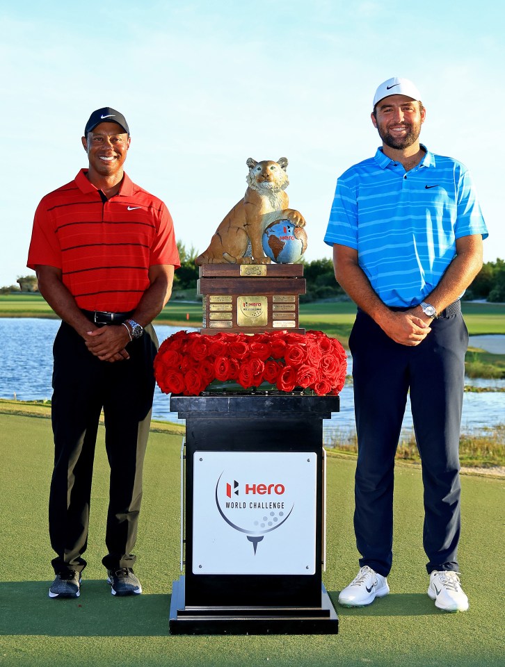 Scheffler has been compared to the great Tiger Woods recently