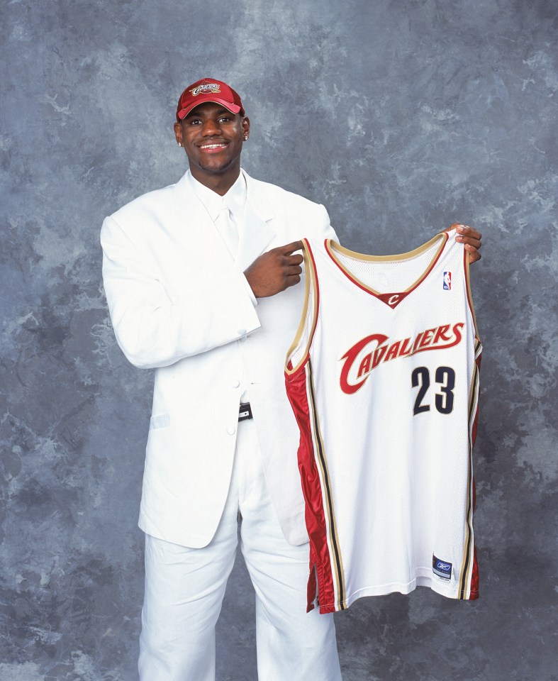 LeBron entered the league in 2003