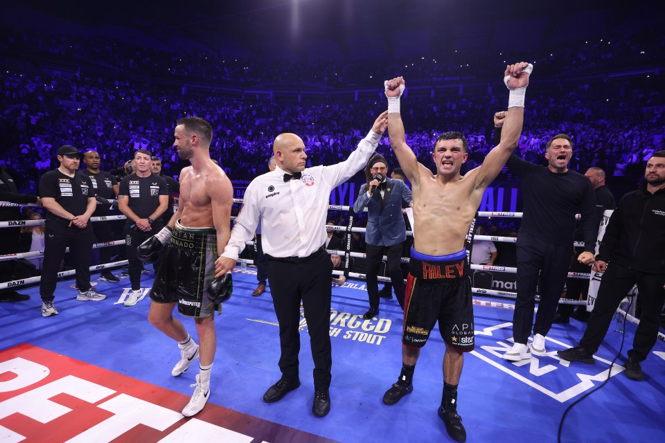 Catterall was handed his revenge, but a trilogy now appears on the cards