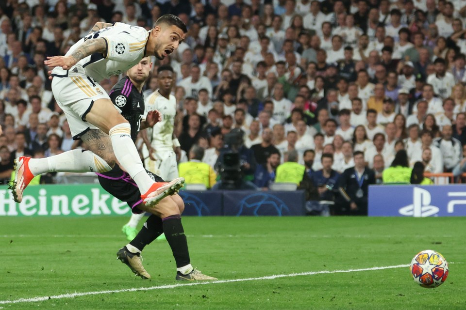 But he is now Los Blancos' hero after his double against Bayern