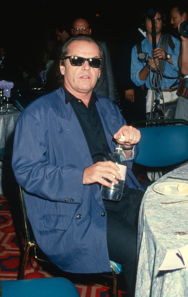 American actor Jack Nicholson attends a boxing match (between Mike Tyson & Leon Spinks) at Trump Plaza Hotel and Casino, Atlantic City, New Jersey, June 27, 1988. (Photo by Ron Galella, Ltd./Ron Galella Collection via Getty Images)