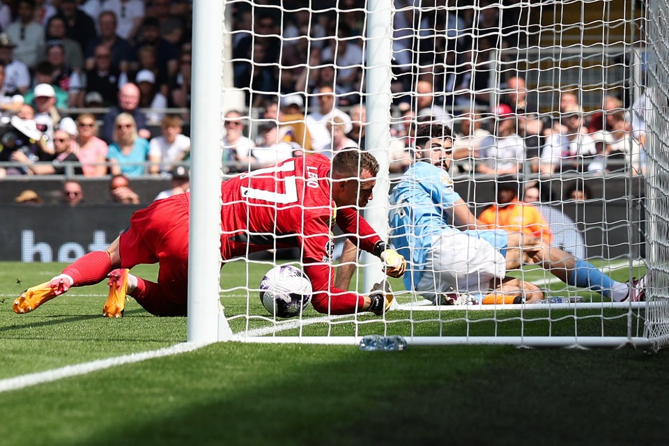 Gvardiol poked home his second of the match in the 71st minute in west London