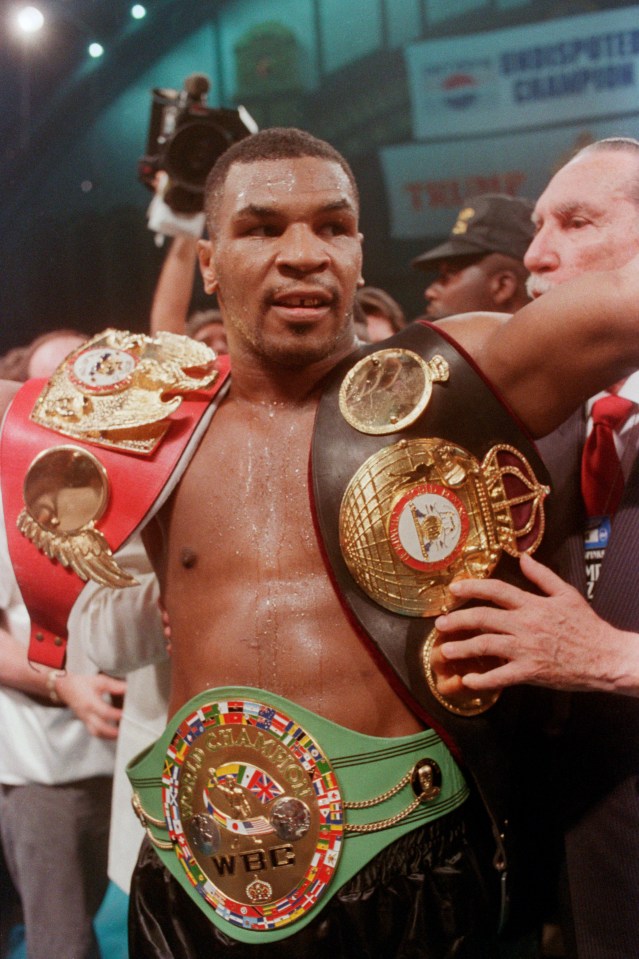 Tyson is one of the most feared boxers in history