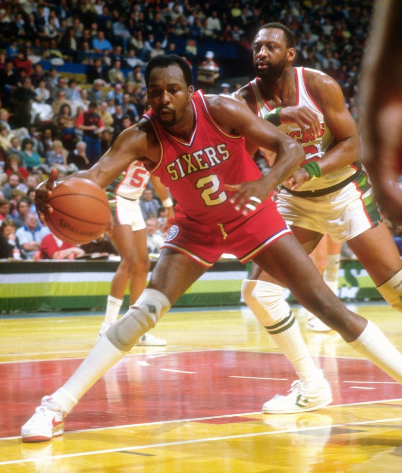 Moses Malone was a stat machine while bouncing around the NBA