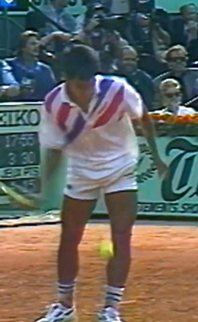 Chang dropped in an underhand serve that stunned fans and shocked Ivan Lendl