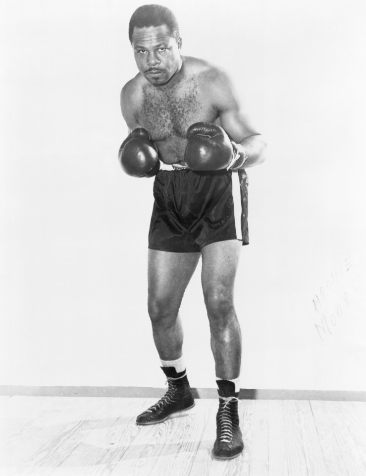 Moore (pictured) fought DiBiase, who was 24 years his junior, in 1963