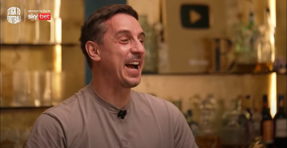 Neville tried to explain why he still calls former manager Ferguson 'boss'