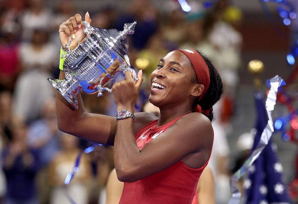 Her 2023 US Open win remains the 20-year-old's only Grand Slam title