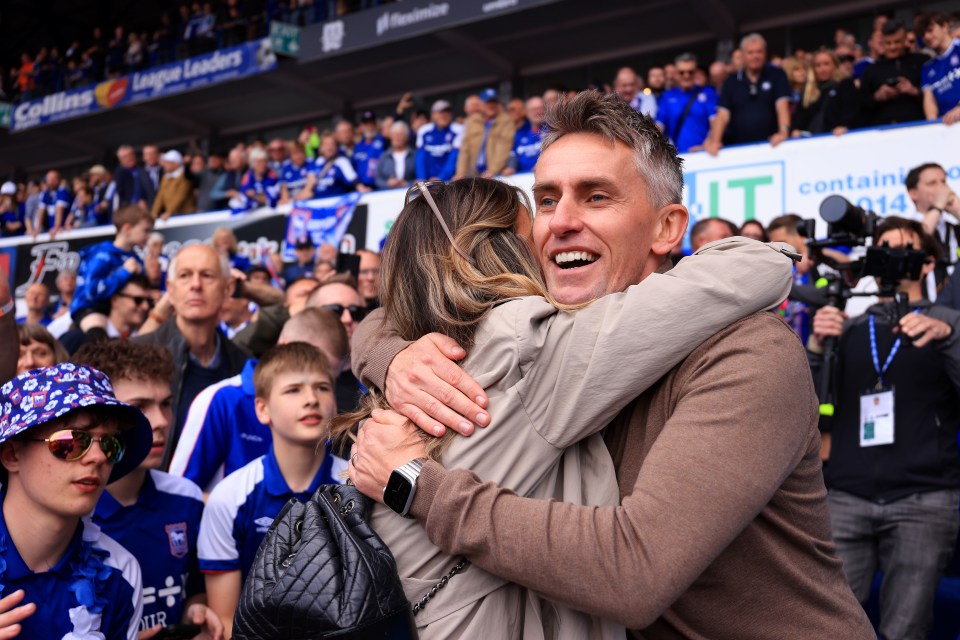 They also flocked to manager McKenna