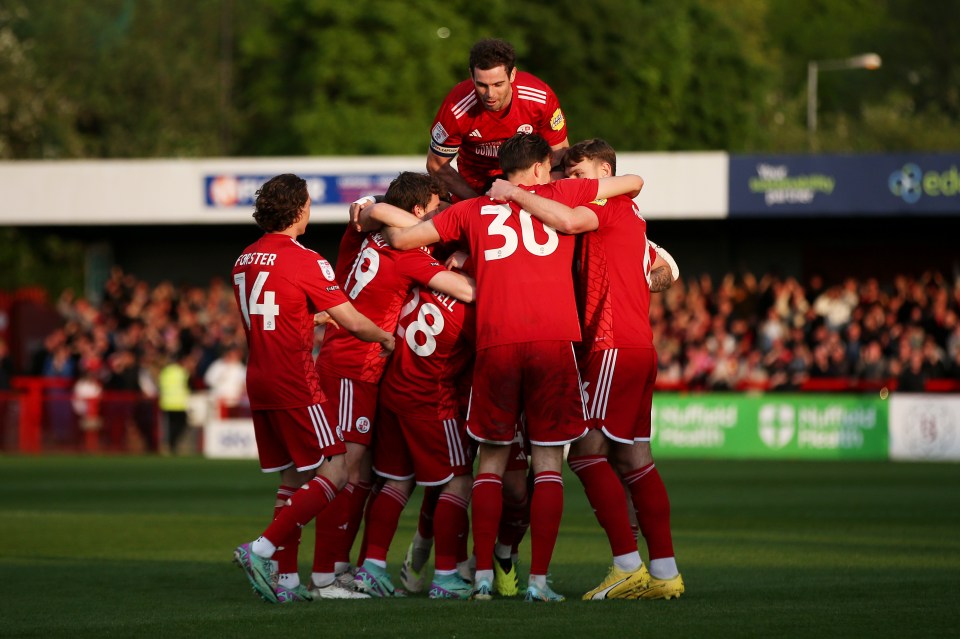Crawley eased past MK Dons