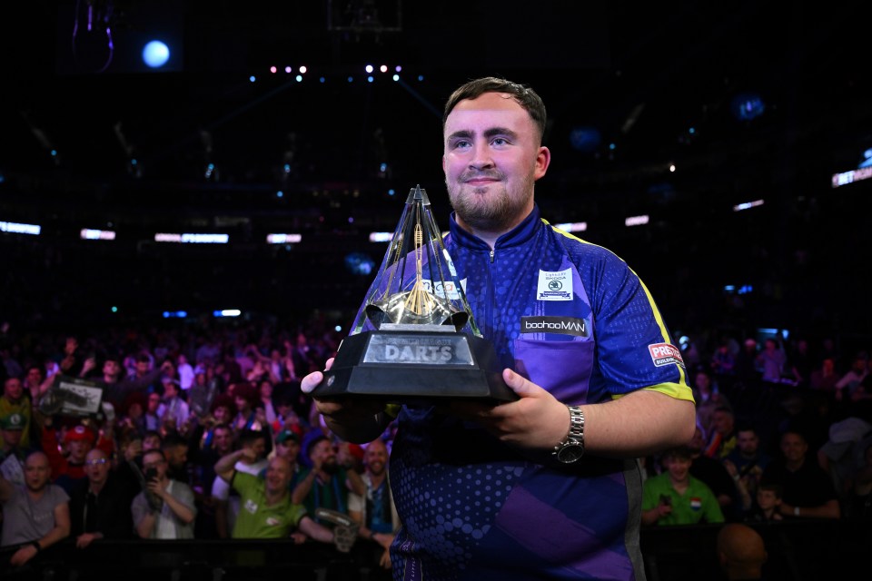 Littler is the reigning Premier League champion after his heroics in May